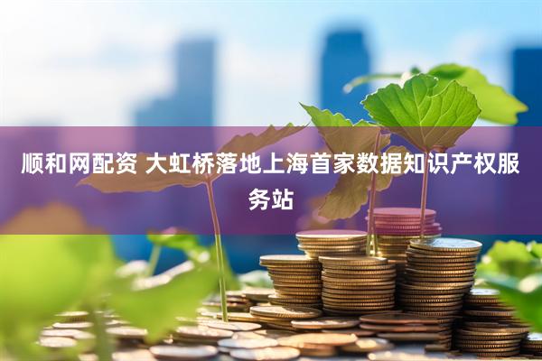 顺和网配资 大虹桥落地上海首家数据知识产权服务站