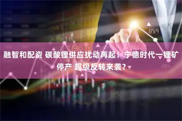 融智和配资 碳酸锂供应扰动再起！宁德时代一锂矿停产 超级反转来袭？